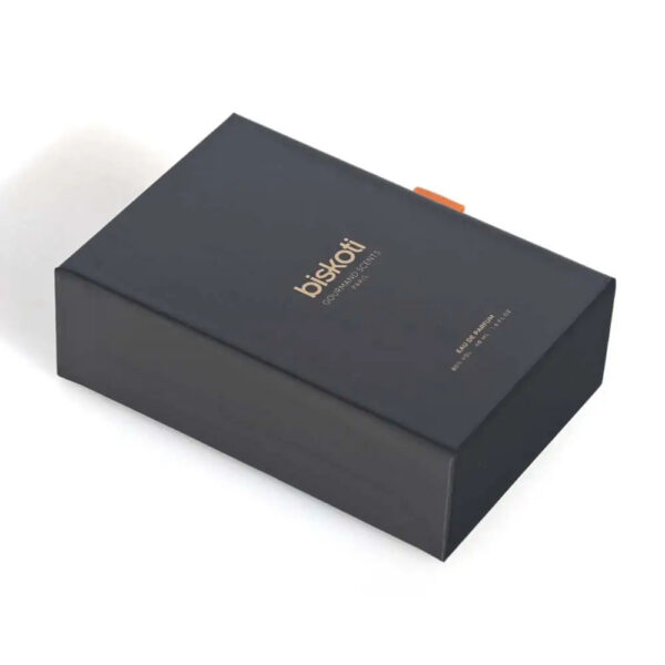 Custom Black Perfume Drawer Rigid Box with Foam Insert Tray Custom Black Perfume Drawer Rigid Box with Foam Insert Tray