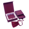 Luxury Cross Jewelry Rigid Gift Box with Drawer Pouch Set Luxury Cross Jewelry Rigid Gift Box with Drawer Pouch Set