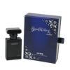Navy Drawer Perfume Box with Ribbon Pull and Foam Insert