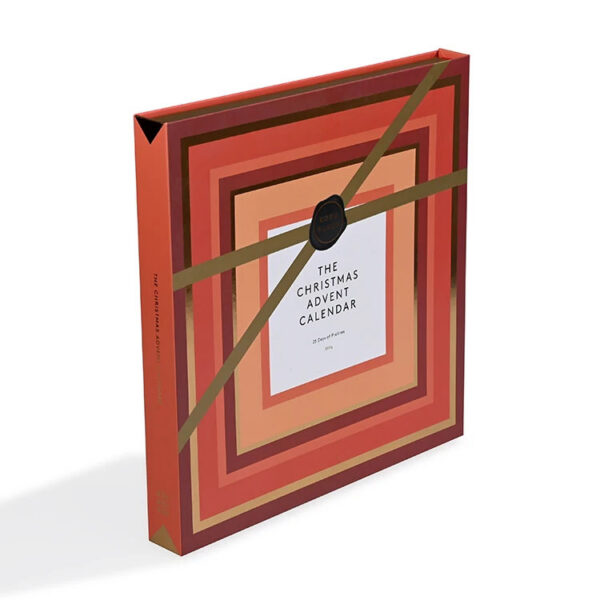 Printed Advent Calendar Chocolate Box with Blister Tray