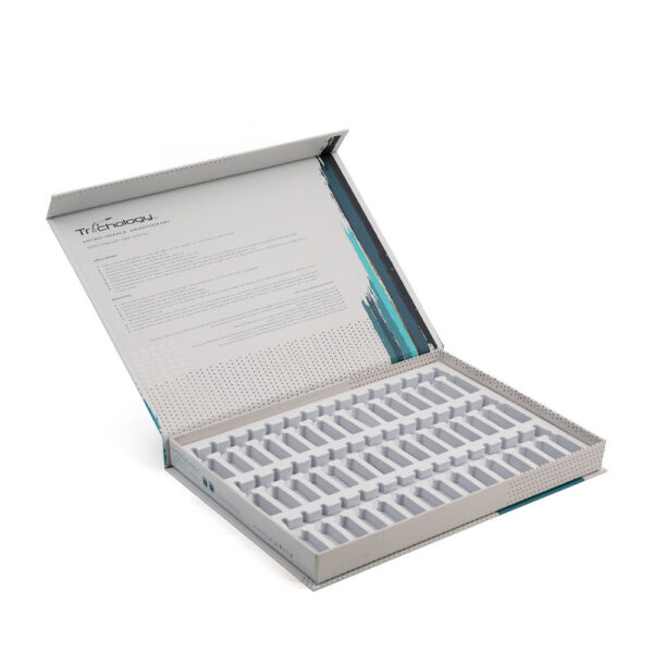 Printed Rigid Hair Serum Ampoule Box with Molded Insert Printed Rigid Hair Serum Ampoule Box with Molded Insert